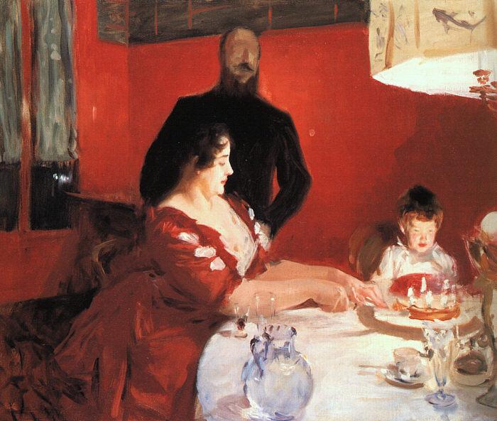 John Singer Sargent Fete Familiale